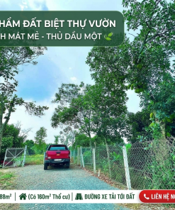 TUYỆT PHẨM ĐẤT BIỆT THỰ VƯỜN – VIEW RẠCH MÁT MẺ TẠI THỦ DẦU MỘT 🍀
